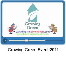 finitinbimingham and finditinsandwell Growing Green Event
